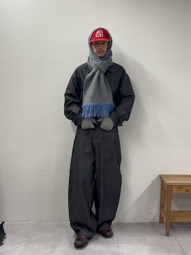 「アイテム（手袋）」を使った、Shota Matsuokaさん（メンズ・180cm・20代）の秋コーディネート