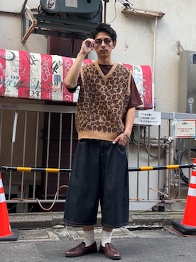 Shota Matsuokaさん（メンズ・180cm）の夏コーディネート