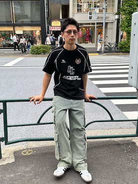 Shota Matsuokaさん（メンズ・180cm）の春コーディネート