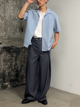 Shota Matsuokaさん(メンズ・180cm)の春コーディネート