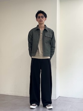 Shota Matsuokaさん(メンズ・180cm)の秋コーディネート
