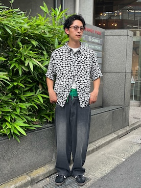 Shota Matsuokaさん(メンズ・180cm)の夏コーディネート