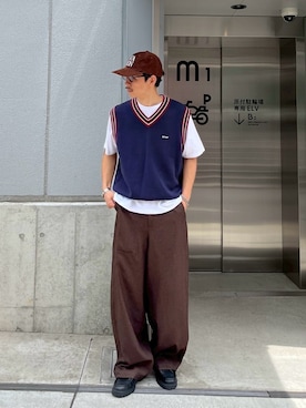 Shota Matsuokaさん(メンズ・180cm)の夏コーディネート