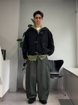 Shota Matsuokaさん(メンズ・180cm)の秋コーディネート