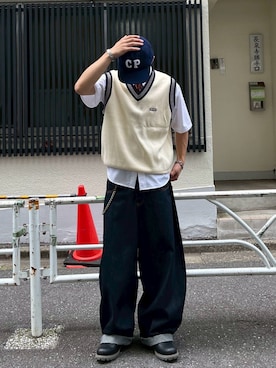 Shota Matsuokaさん(メンズ・180cm)の夏コーディネート
