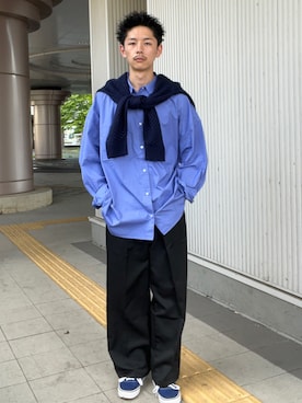 Shota Matsuokaさん（メンズ・180cm）の秋コーディネート