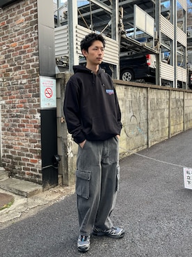 Shota Matsuokaさん(メンズ・180cm)の冬コーディネート