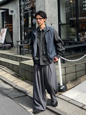 Shota Matsuokaさん(メンズ・180cm)の秋コーディネート