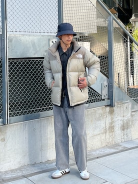 Shota Matsuokaさん（メンズ・180cm）の秋コーディネート