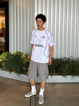 Shota Matsuokaさん(メンズ・180cm)の夏コーディネート