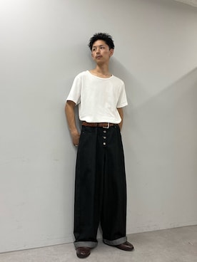 Shota Matsuokaさん（メンズ・180cm）の秋コーディネート