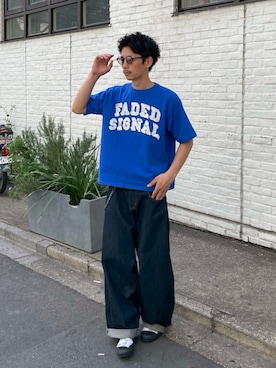 Shota Matsuokaさん（メンズ・180cm）の春コーディネート