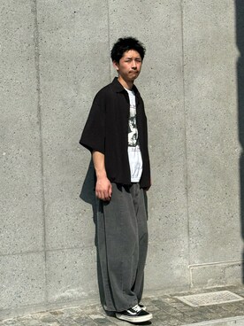 Shota Matsuokaさん(メンズ・180cm)の春コーディネート