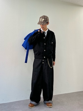 Shota Matsuokaさん（メンズ・180cm）の秋コーディネート