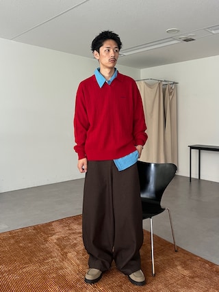 「CIAOPANIC（チャオパニック）のターコイズボタンシャツ（シャツ/ブラウス）」を使った、Shota Matsuokaさん（メンズ・180cm）の夏コーディネート