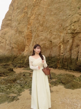 「アイテム（ワンピース/ドレス）」を使った、fuuuyyさん（レディース・154cm）の秋コーディネート