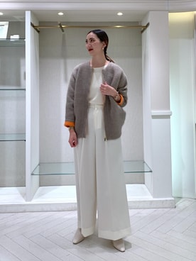 horieさん（レディース・170cm）の秋コーディネート