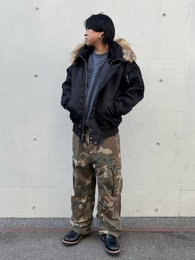 じんさん（メンズ・170cm）の冬コーディネート