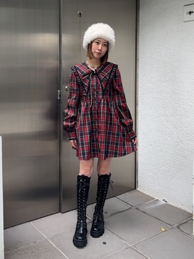 「クリスマス」｜RINOさん（レディース・156cm）の秋コーディネート