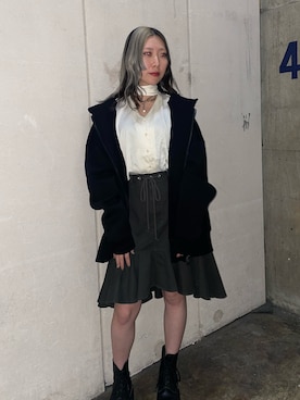 RINOさん（レディース・156cm）の冬コーディネート