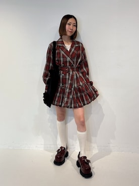 「jouetie」｜RINOさん（レディース・156cm）の秋コーディネート