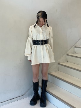 RINOさん（レディース・156cm）の冬コーディネート