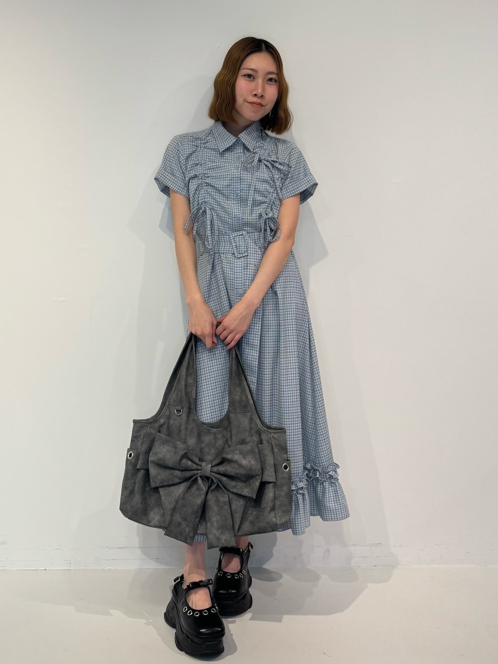 MINAMI×jouetie】ビッグリボントートを使った人気ファッション