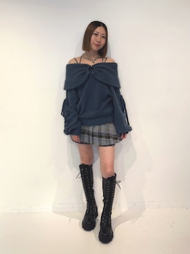 「jouetie」｜RINOさん（レディース・156cm）の秋コーディネート