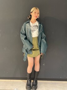 ニーレングスサイドギャザースカート｜ジュエティ（jouetie