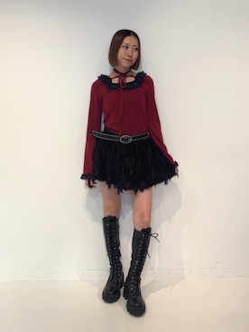 「クリスマス」｜RINOさん（レディース・156cm）の秋コーディネート