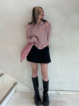 RINOさん（レディース・156cm）の冬コーディネート