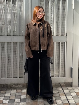 RINOさん（レディース・156cm）の冬コーディネート