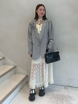 RINOさん(レディース・156cm)の冬コーディネート