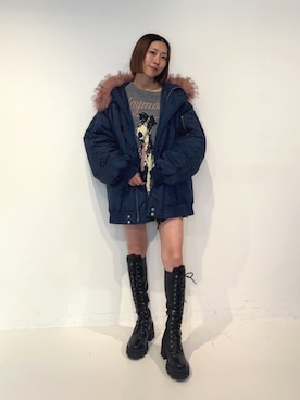 RINOさん(レディース・156cm)の秋コーディネート