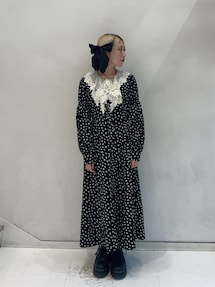 レースカラーワンピース｜ジュエティ（jouetie）アウトレット