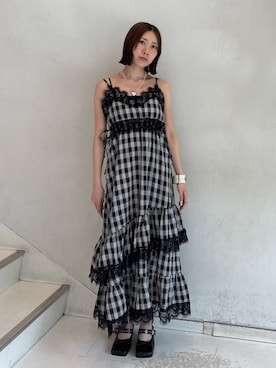 「jouetie（ジュエティ）のアイテム」を使った、RINOさん（骨格ウェーブ・レディース・156cm）の夏コーディネート