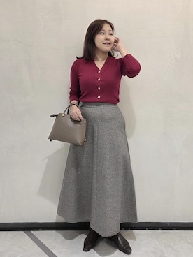 「ROPE'（ロペ）のアイテム」を使った、kayoさん（レディース・153cm）の秋コーディネート