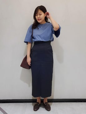 「アイテム（イヤリング）」を使った、kayoさん（レディース・153cm・20代）の夏コーディネート