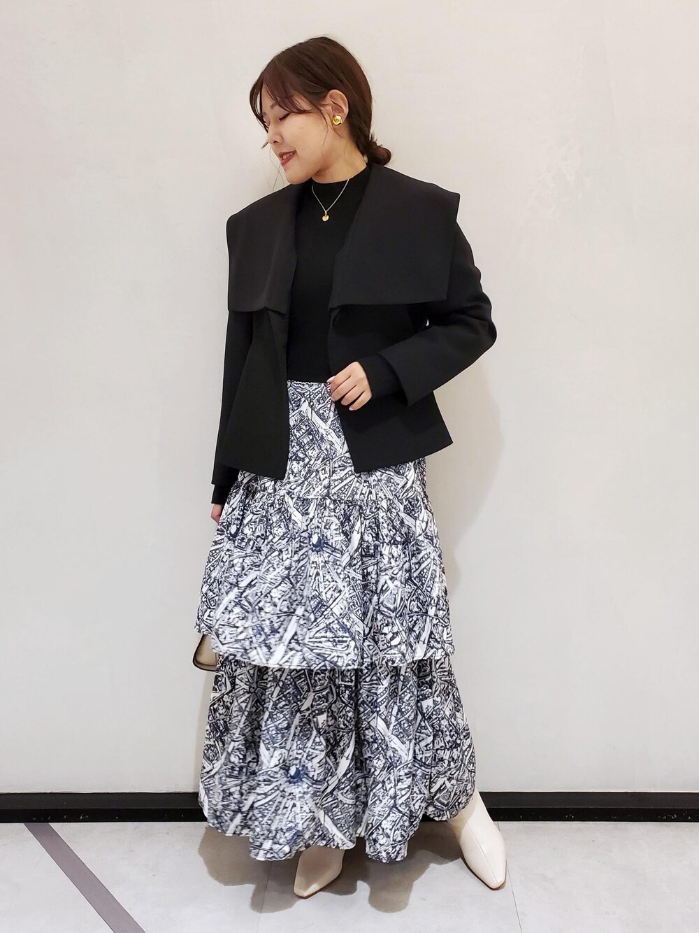 神崎恵さんコラボ 2WAYダブルクロスショートジャケット／ロペ 38 楽天