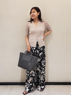 「E'POR（エポール）のアイテム」を使った、kayoさん（レディース・153cm）の夏コーディネート