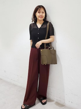 「アイテム（リング）」を使った、kayoさん（レディース・153cm・20代）の夏コーディネート