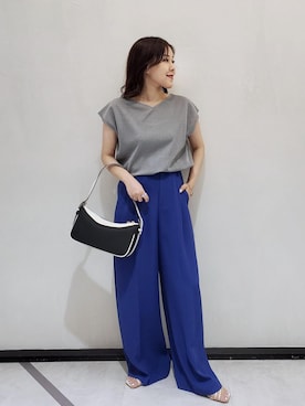 「アイテム（リング）」を使った、kayoさん（レディース・153cm・20代）の夏コーディネート