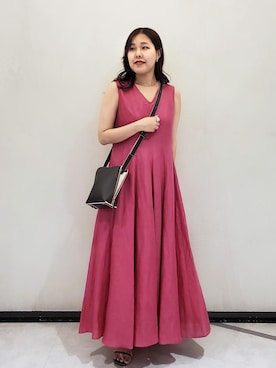 「アイテム（ワンピース）」を使った、kayoさん（レディース・153cm・20代）の夏コーディネート