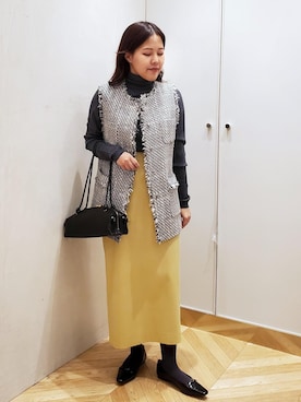 「nightcoupon」｜kayoさん（レディース・153cm）の冬コーディネート
