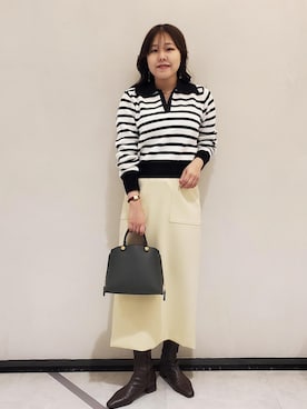 kayoさん（レディース・153cm）の冬コーディネート