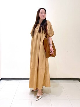 「コンサバ」｜「アイテム（ワンピース/ドレス）」を使った、あいさん（レディース・156cm）の夏コーディネート