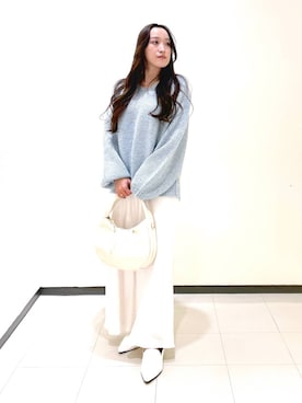 「A part by（アパートバイ）のアイテム（シューズ）」を使った、あいさん（レディース・156cm）の秋コーディネート
