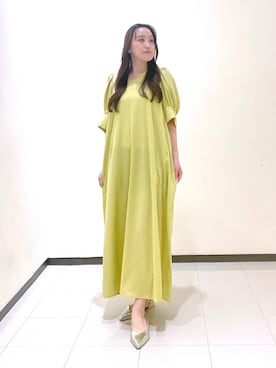 「コンサバ」｜「アイテム（ワンピース/ドレス）」を使った、あいさん（レディース・156cm）の夏コーディネート