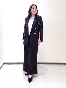 「コンサバ」｜「アイテム（ジャケット/アウター）」を使った、あいさん（レディース・156cm）の夏コーディネート