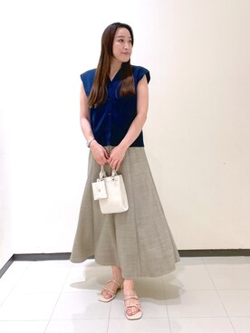 あいさん(レディース・156cm)の夏コーディネート